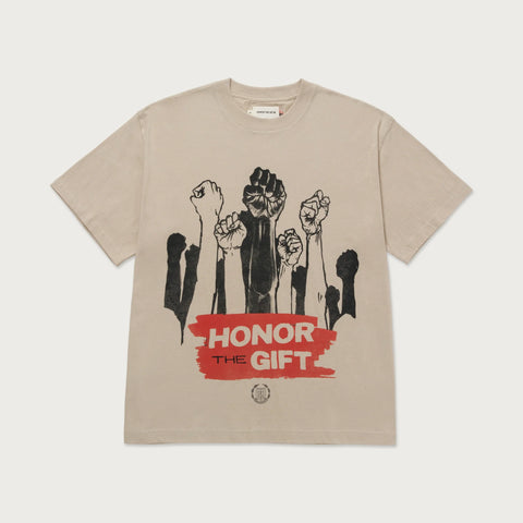 Honor The Gift Dignity T-Shirt - Tan