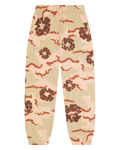 Tan Camo Cotton Wreath Sweatpant