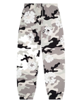 White Camo Cotton Wreath Sweatpant