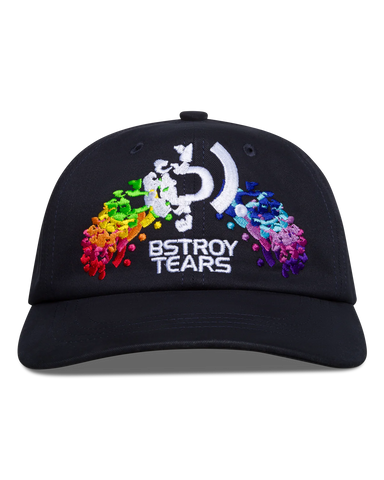 Bstroy Tears Rainbow Wreath Hat Navy