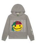 Cactus Tears Smile Hoodie Grey