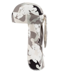 White Camo Cotton Wreath Durag