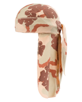 Tan Camo Cotton Wreath Durag