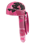 Pink Camo Cotton Wreath Durag