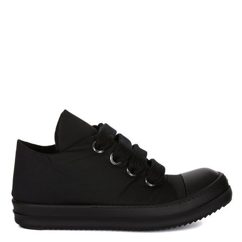 Rick Owens Triple Black DRKSHDW SS25 HOLLYWOOD JUMBO LACE PUFFER LOW