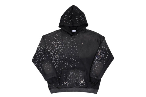 LUXURY HOODIE - EMBELLISHED BLACK