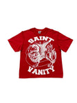 Saint Vanity Red/White Tee