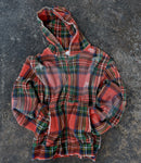 Plaid Printed Hoodie
