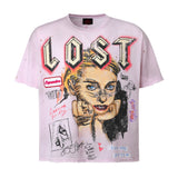 Pink Lost Girl Tee