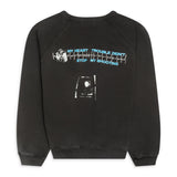 Sex-Related Crimes Raglan Sweatshirt (Faded-Black)