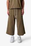 Extra Long Sweatshorts (Olive)