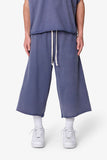 Extra Long Sweatshorts (Washed Navy)