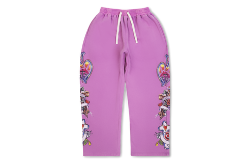 Risen King Matching Sweats Purple