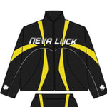 NevaLuck Track Zip Up Black/Yellow