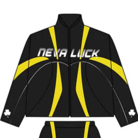 NevaLuck Track Zip Up Black/Yellow
