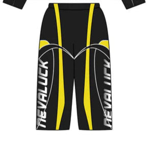 NevaLuck Track Pants Black/Yellow
