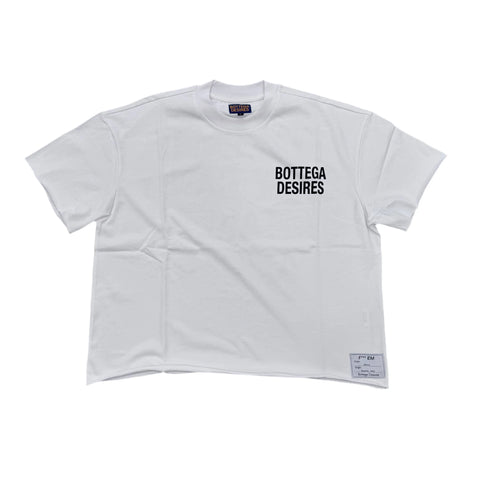 Bottega Desires Fuck Em White T-Shirt
