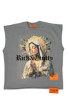 Fighters Shield Cut Sleeves Smoked Gray