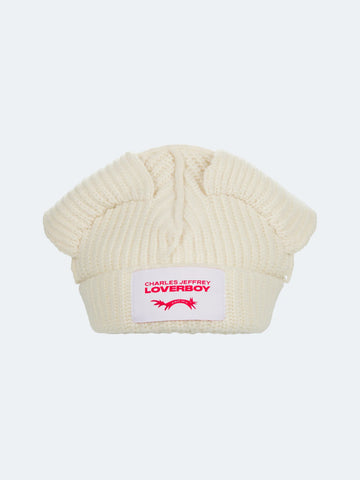 LOVERBOY FLOPPY EARS BEANIE CREAM