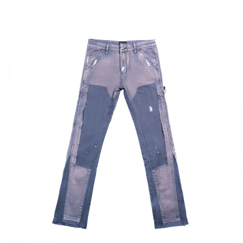 7SNIPER FLARE PANTS GREY