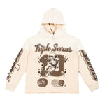 ALL STAR FOOTBALL HOODIE BROWN