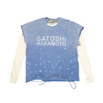 Satoshi Nakamoto Luke Thermal Tee Light Blue