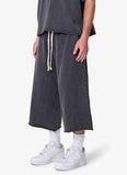 Extra Long Sweatshorts (Washed Black)