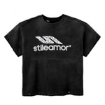 STILEAMOR BLACK TEE