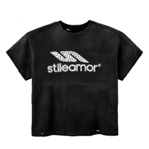 STILEAMOR BLACK TEE