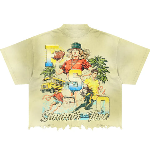 BEACH BLITZ TEE CREAM