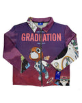 Kanye West Graduation Tapestry Zip Up Long Sleeve Shirt