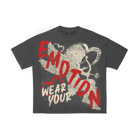 Mixed Emotion Grey “Emotion” Tee