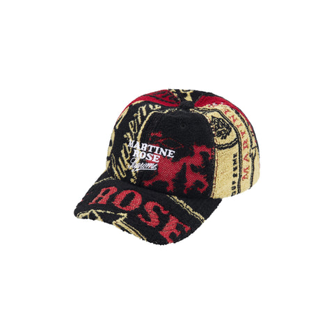 SUPREME®/MARTINE ROSE® TOWEL 6-PANEL in BLACK