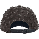 Hole Punch Rhinestone Denim 6-Panel