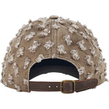 Hole Punch Rhinestone Denim 6-Panel