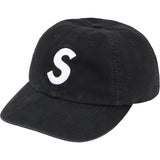 Brushed Washed Canvas S Logo 6-Panel
