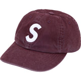 Brushed Washed Canvas S Logo 6-Panel
