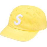 Brushed Washed Canvas S Logo 6-Panel