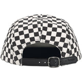 Washed Chino Twill Camp Cap (Checkerboard)