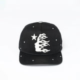 Hellstar Starry Night SnapBack Hat (Black)