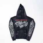 Hellstar Airbrushed Skull Hoodie