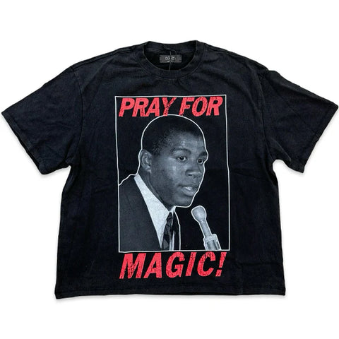 HMDD Pray For Magic Tee Black