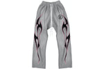 Hellstar Grey Future Flame Sweatpants Grey