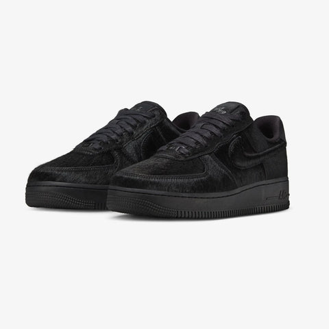 NIKE WMNS AIR FORCE 1 LOW 'BLACK PONY HAIR'