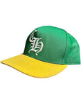 Chrome Hearts Green/Yellow Snapback