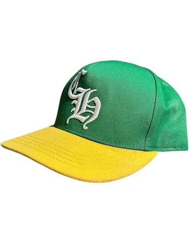 Chrome Hearts Green/Yellow Snapback