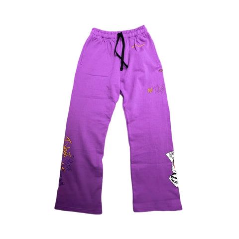 Chrome Hearts Matty Boy I Want More Not Less Sweatpants Purple