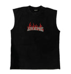 Galaxy Out West Cut Sleeve Washed Black