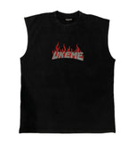 Galaxy Out West Cut Sleeve Washed Black