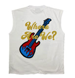 Rockstar Universe Cut-Sleeve White